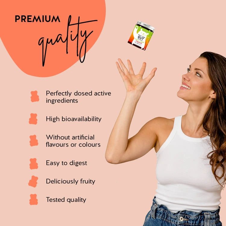 List of what makes our product premium quality.