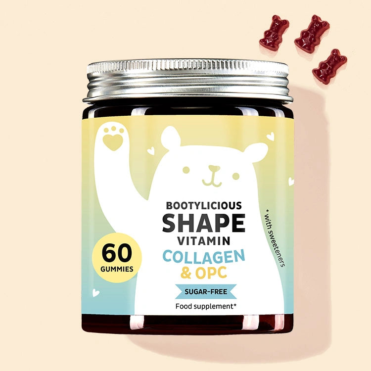 Product picture of Bootylicious Shape vitamins for support in skin firming and overall wellbeing.