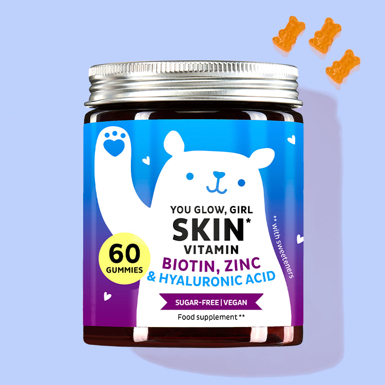 Product picture of You Glow Girl vitamins for the skin with hyaluronic acid.