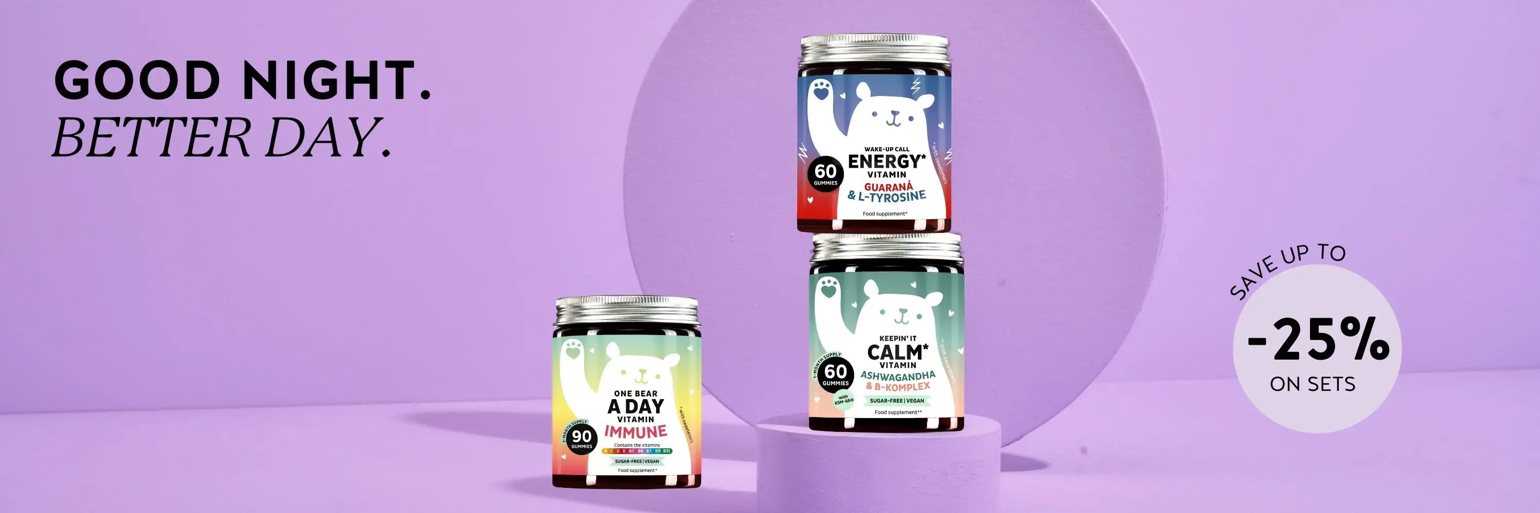 Our bears for stress & mood