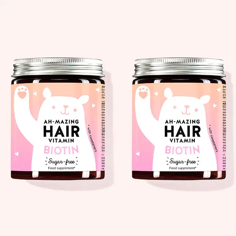 4-month treatment of Ah-mazing hair vitamins with biotin for hair/nail growth and maintenance.