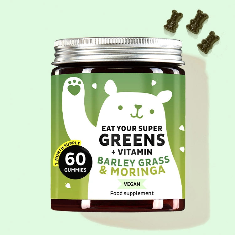 Product picture of Eat Your Super Greens vitamins to support the body's defences and keep the body healthy and resilient. 