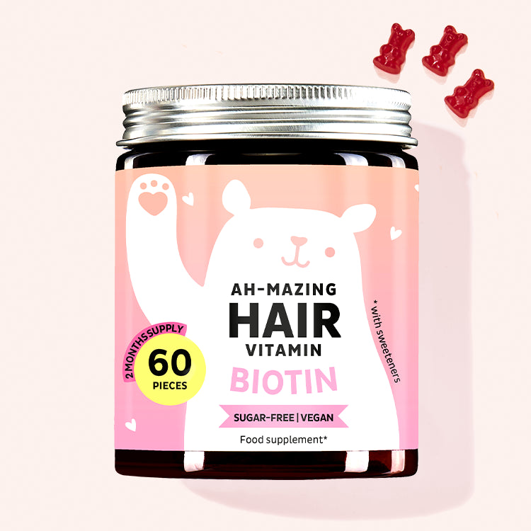 Product image of Ah-mazing Hair vitamins for hair maintenance and growth.