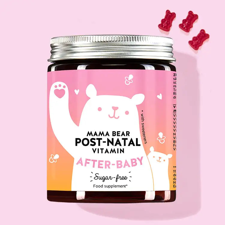 Product picture of Post-Natal Mama Bear vitamins to support breastfeeding mothers.
