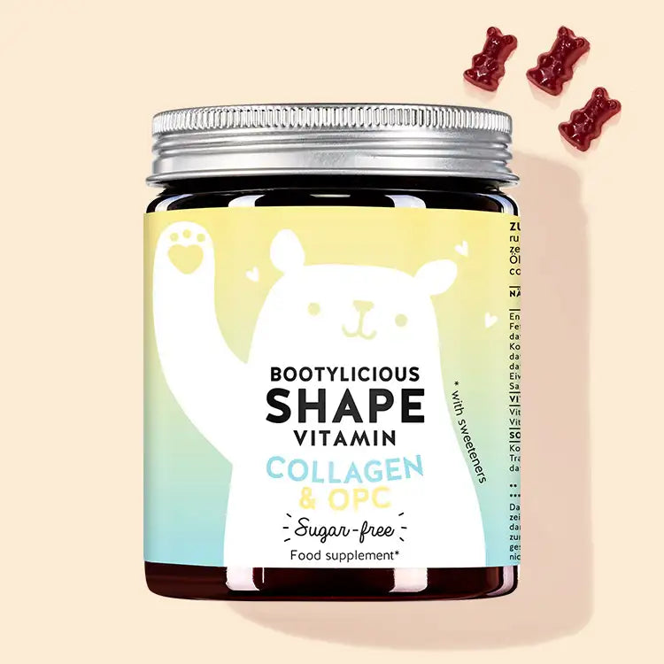 Product picture of Bootylicious Shape vitamins for support in skin firming and overall wellbeing. 
