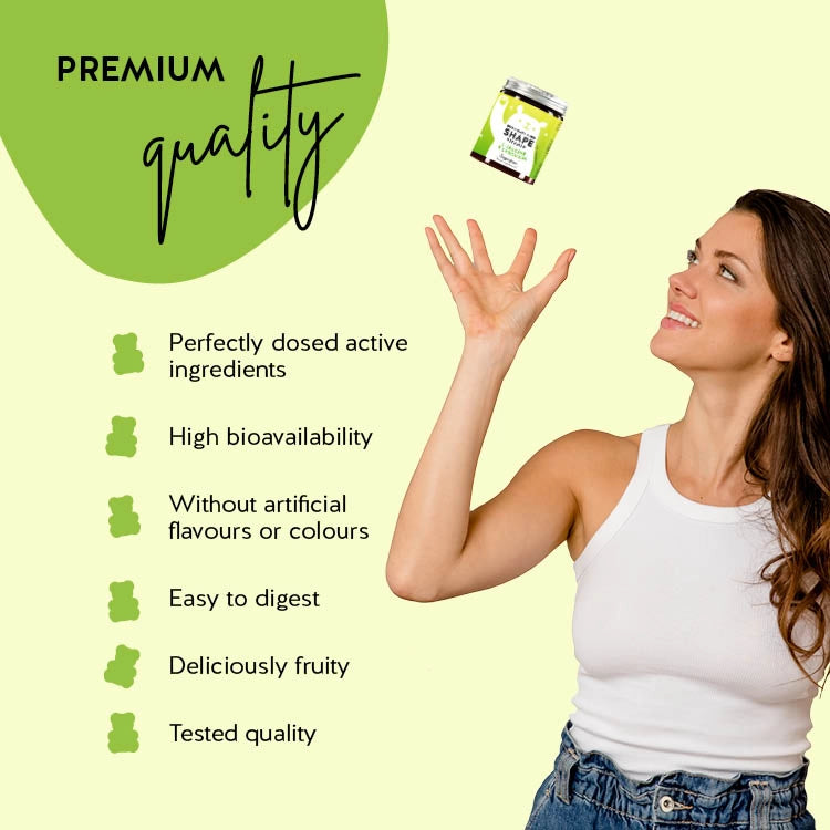 List of what makes our product premium quality.  