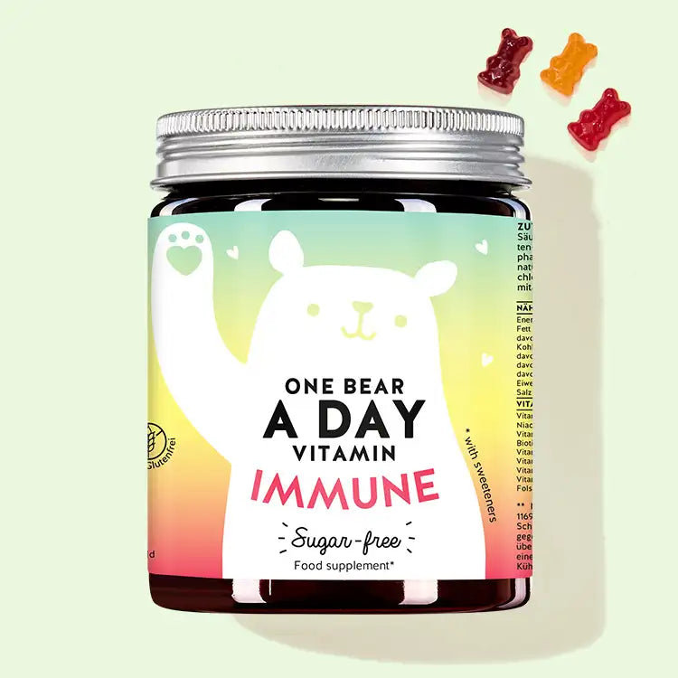 Product picture of One Bear a Day vitamins for the immune system.